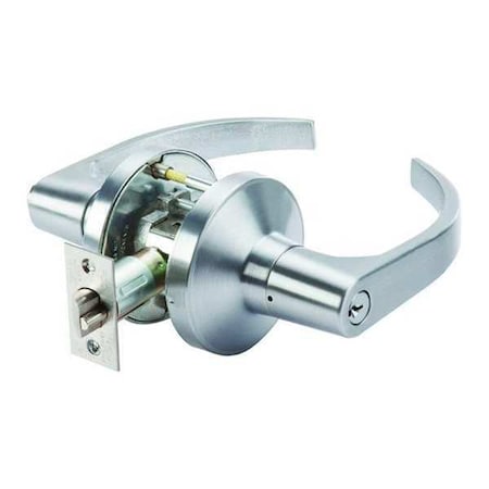 Door Lever Lockset, BSN Curved Style MPN:GP 116 BSN 626 234 ASA SCC