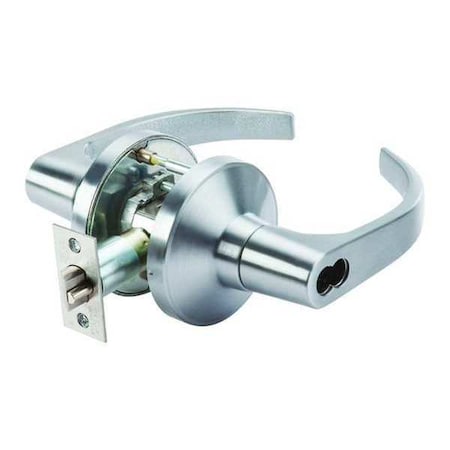 Door Lever Lockset, BSN Curved Style MPN:GP 116 BSN 626 234 ASA SFL