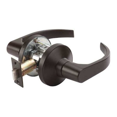 Door Lever Lockset, BSN Curved Style MPN:GP 126 BSN 613 234 ASA
