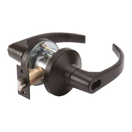 Door Lever Lockset, BSN Curved Style MPN:GP 148 BSN 613 234 ASA SFL