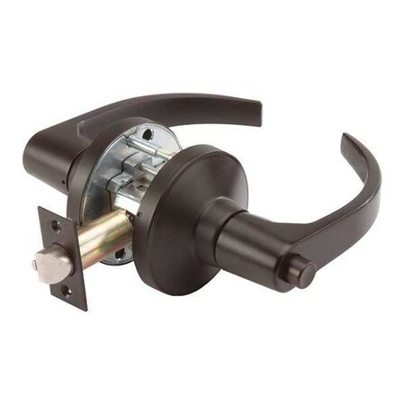 Door Lever Lockset, BSN Curved Style MPN:GP 176 BSN 613 234 ASA