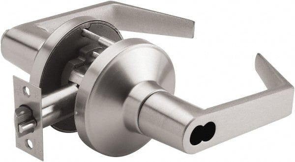 Entrance Lever Lockset for 1-3/8 to 1-3/4