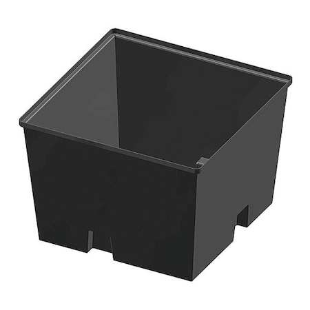 Tank Containment Basin Only 825gal, Base L60 in xW60 in xH50 in, Black MPN:253-33343