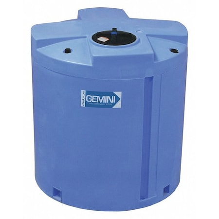 Storage Tank, Double Wall Vertical, LDPE 1.5, Blue, 500 Gal MPN:01-14876