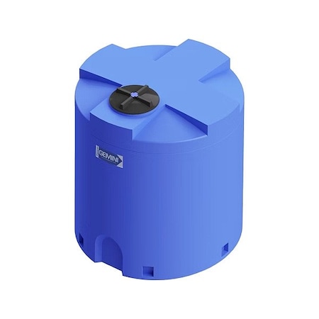 Storage Tank, Double Wall Vertical, LDPE 1.9, Blue, 500 Gal MPN:01-29780