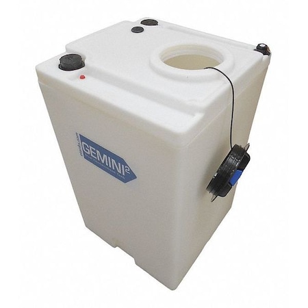 Storage Tank, Double Wall Square, LDPE 1.9, Nat, 70 Gal MPN:01-30072