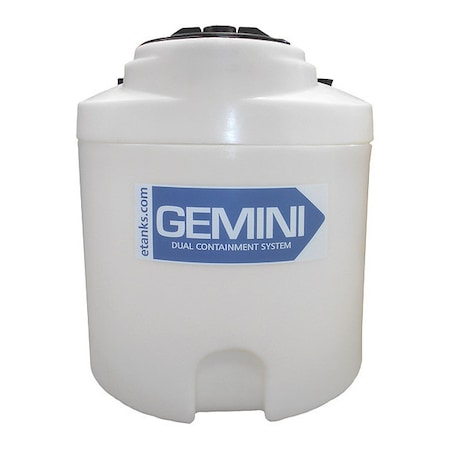 Storage Tank, Double Wall Vertical, XLPE 1.5, Nat, 20 Gal MPN:01-30125