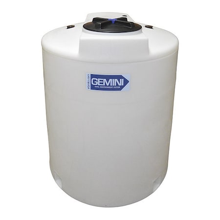 Storage Tank, Double Wall Vertical, XLPE 1.5, Nat, 320 Gal MPN:01-30133