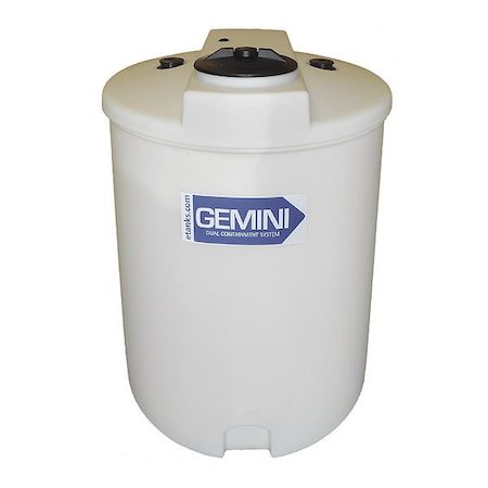 Storage Tank, Double Wall Vertical, XLPE 1.9, Nat, 120 Gal MPN:01-30141