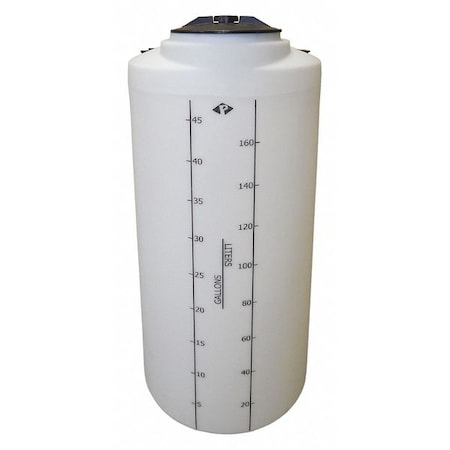 ProChem Process Chemical Storage Tank, Vertical, Closed Top, 50 gal. MPN:01-31263