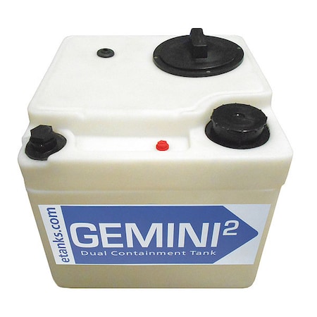 Storage Tank, Double Wall Square, XLPE 1.9, Nat, 5 Gal MPN:01-31927