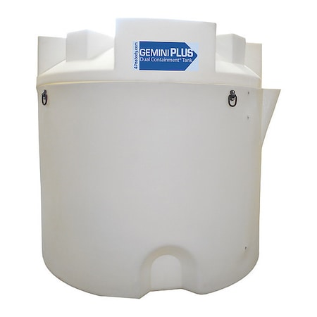 Storage Tank, Double Wall PLUS Vertical, ASTM 1.5, Nat, 1300 Gal MPN:01-33363