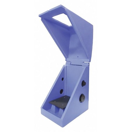 Pump Containment Enclosure w/Cover, Holds 1 Pump, Blue MPN:253-31187