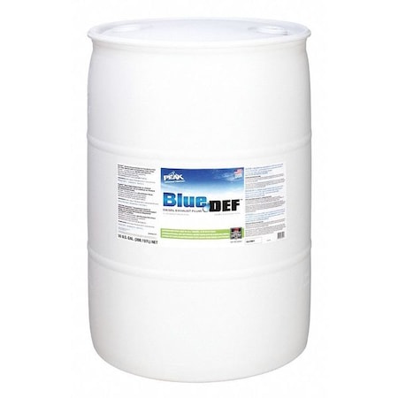 Diesel Exhaust Fluid, Blue DEF, Drum, 55 Gal, API/ISO-22241-1 MPN:DEF001