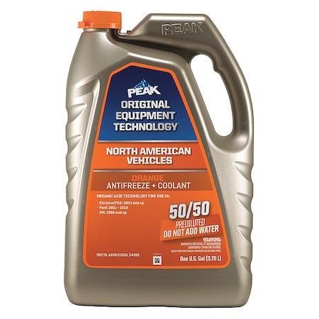 Antifreeze Coolant, 1 gal. Sz, Orange MPN:NAOB53-01-GR