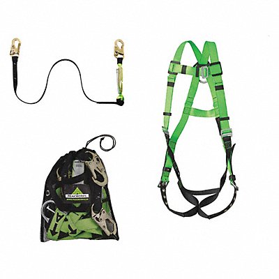 Fall Kit Harness 6ft.Lanyard Sn Hook Bag MPN:V8252306