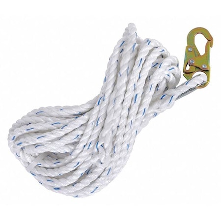 Vertical Lifeline, 50 ft., White MPN:V84084050