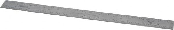 Steel Rule: 12 in OAL, 5R Graduation, Rigid, 1 in OAW MPN:502-012 Steel Rule: 12 in OAL, 5R Graduation, Rigid, 1 in OAW MPN:502-012