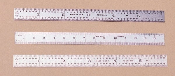 Steel Rule: Metric Graduation, Flexible, 3/4 in OAW MPN:751-1000 Steel Rule: Metric Graduation, Flexible, 3/4 in OAW MPN:751-1000