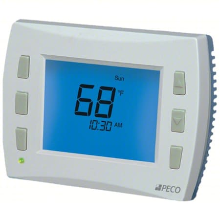 Fan Coil Thermostat, Digital, Push Button MPN:TW180-1