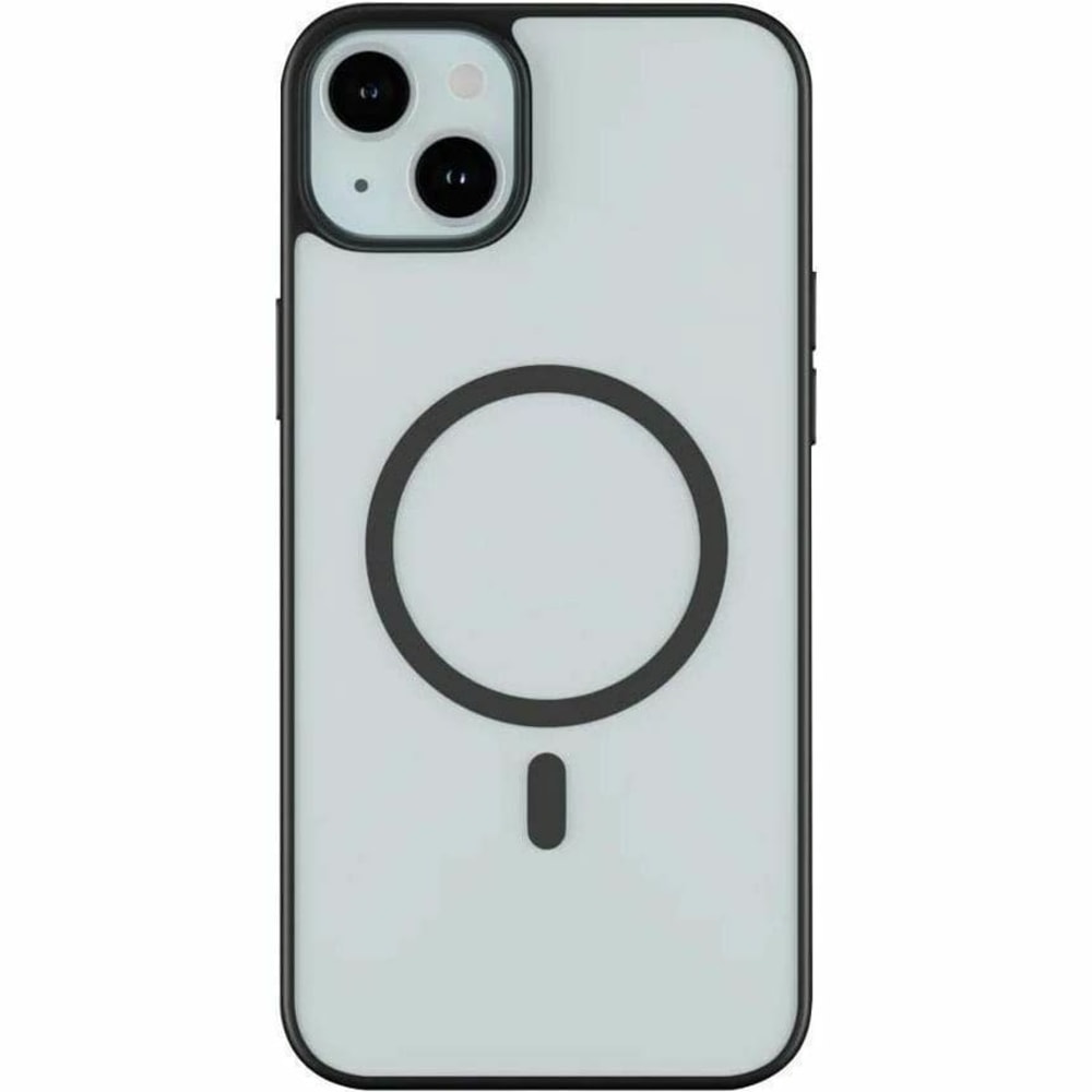 PEEL The Super Thin Bumper Case for iPhone 15 - For Apple iPhone 15 Smartphone - Black - Translucent, Matte - I1561BUMPERBLACK MPN:I15_6.1_BUMPER_BLACK