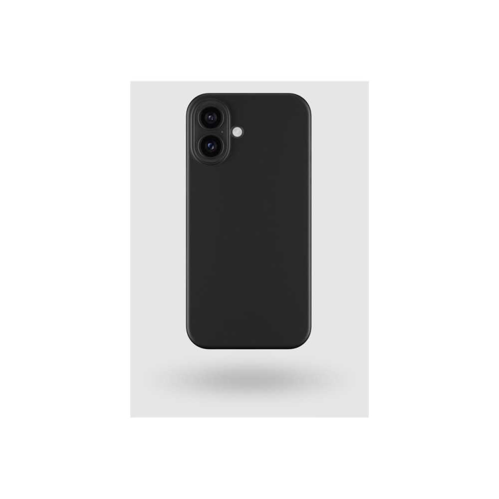 Peel - Back cover for cell phone - magnetic - MagSafe compatibility - black - for Apple iPhone 16 Plus MPN:I16_PLS_MAG_BLK