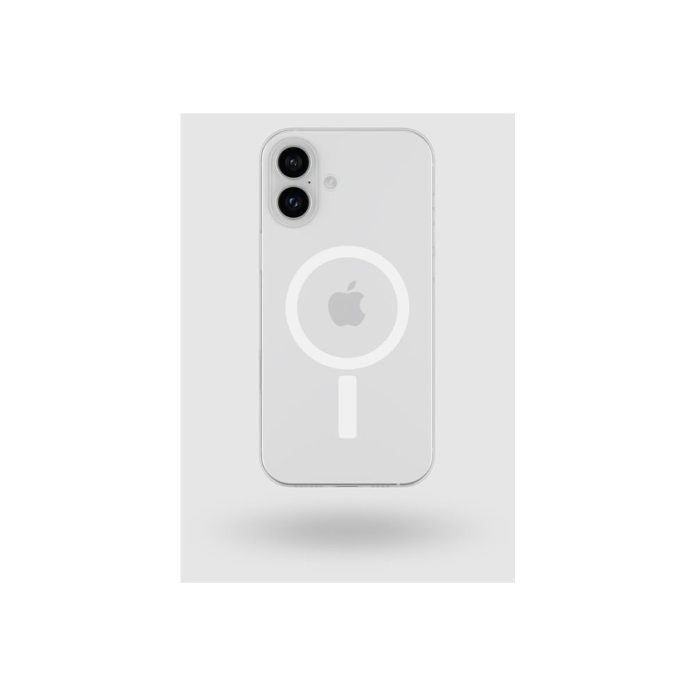 PEEL Magnetic iPhone 16 Plus Case - For Apple iPhone 16 Plus Smartphone - Clear - Drop Resistant - Wireless Charging Compatible MPN:I16_PLS_MAG_CLR