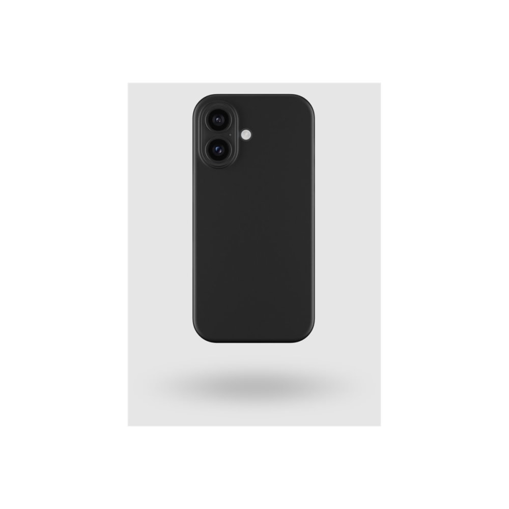 Peel - Back cover for cell phone - magnetic - MagSafe compatibility - black - for Apple iPhone 16 MPN:I16_STD_MAG_BLK