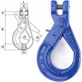 9/32' V10 Clevis Self Locking Hook MPN:8498200