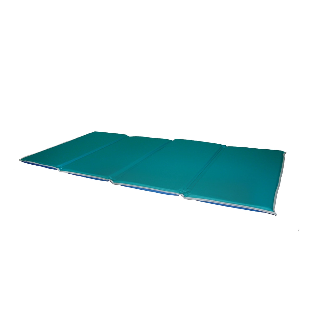 Peerless Plastics Heavy-Duty KinderMat, 1inH x 24inW x 48inD, Blue/Gray/Teal, Pre-K - Grade 1 MPN:PZ-HDM301