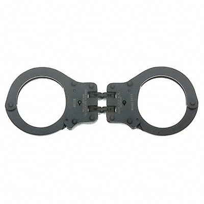 Handcuffs Hinged Steel 12 oz 2 Keys MPN:802C