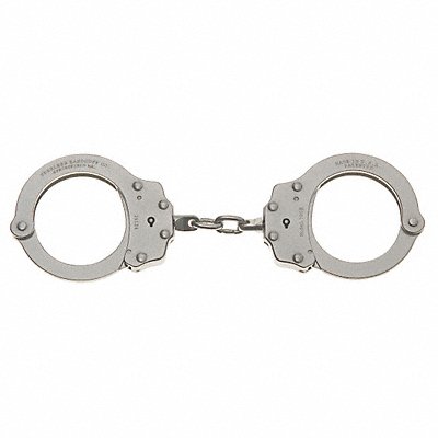 Handcuffs Chain Link Steel 10 oz 2 Keys MPN:M700C