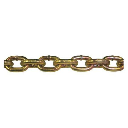 Straight Chain, Crbn Steel, 20'L, 4, 700 lb MPN:5040320