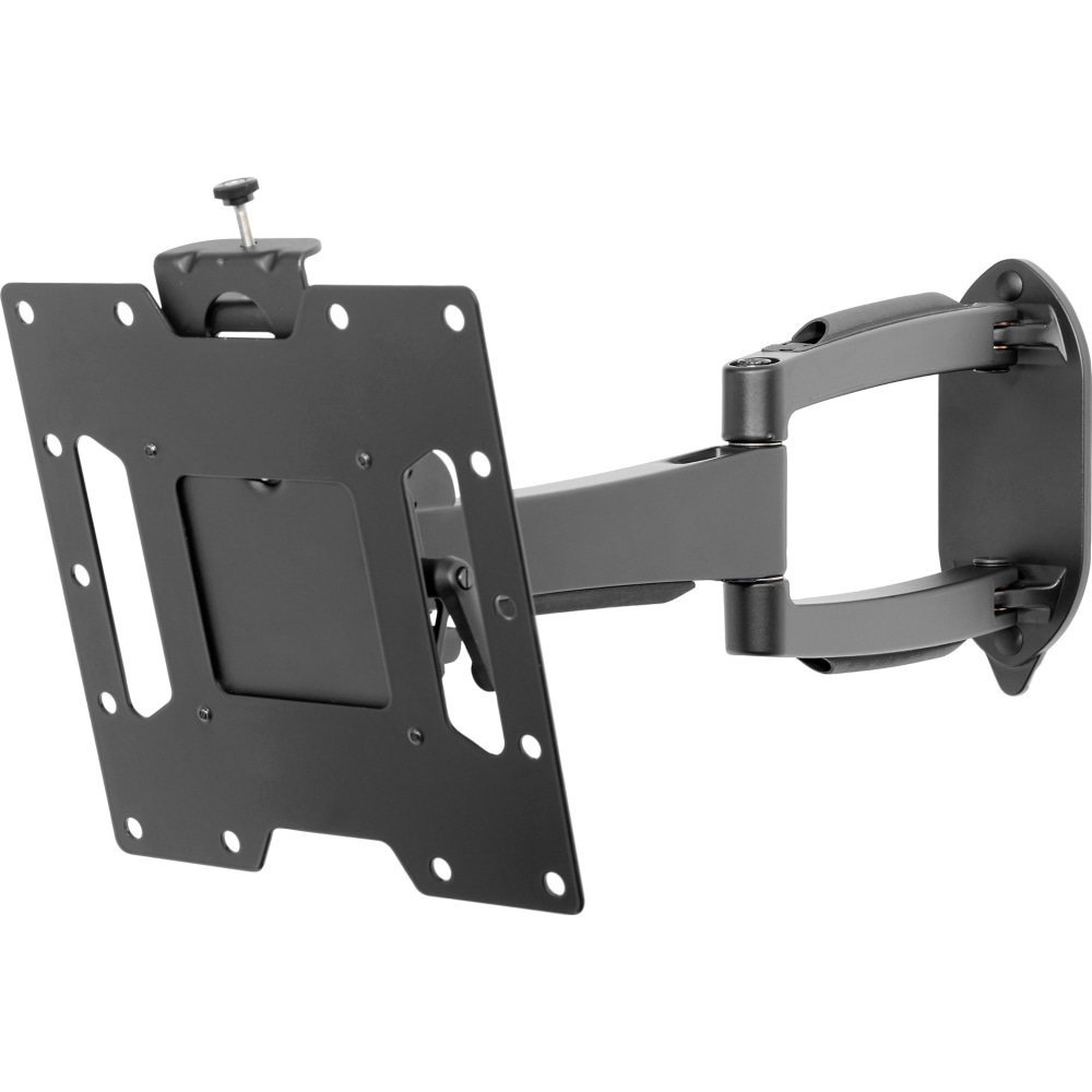 Peerless-AV SmartMount Articulating Wall Mount for 22in to 43in Displays - Anodized Aluminum, Steel - 80 lb - Black MPN:SA740P