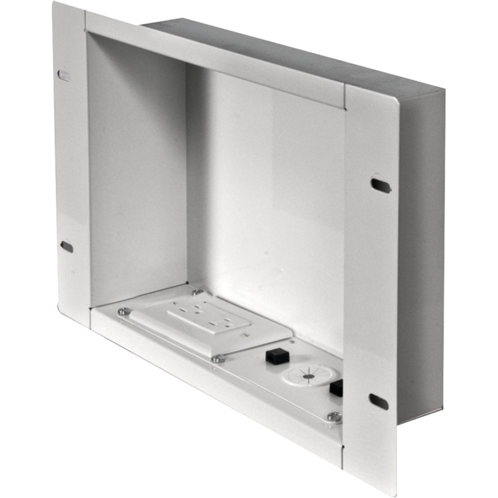Peerless-AV IBA2AC-W Mounting Box - White - Steel MPN:IBA2AC-W
