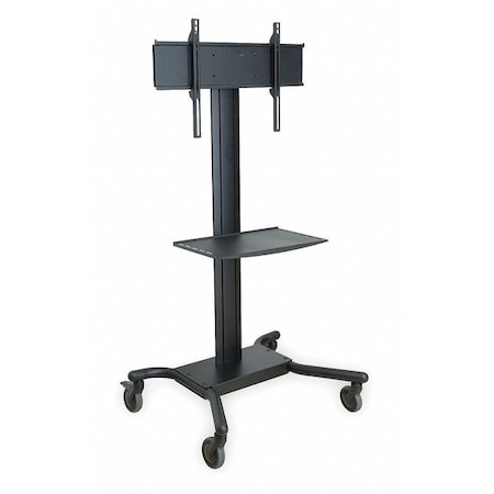 Peerless-AV SmartMount SR560M Flat Panel Cart - Metal, Steel - Black MPN:SR560M
