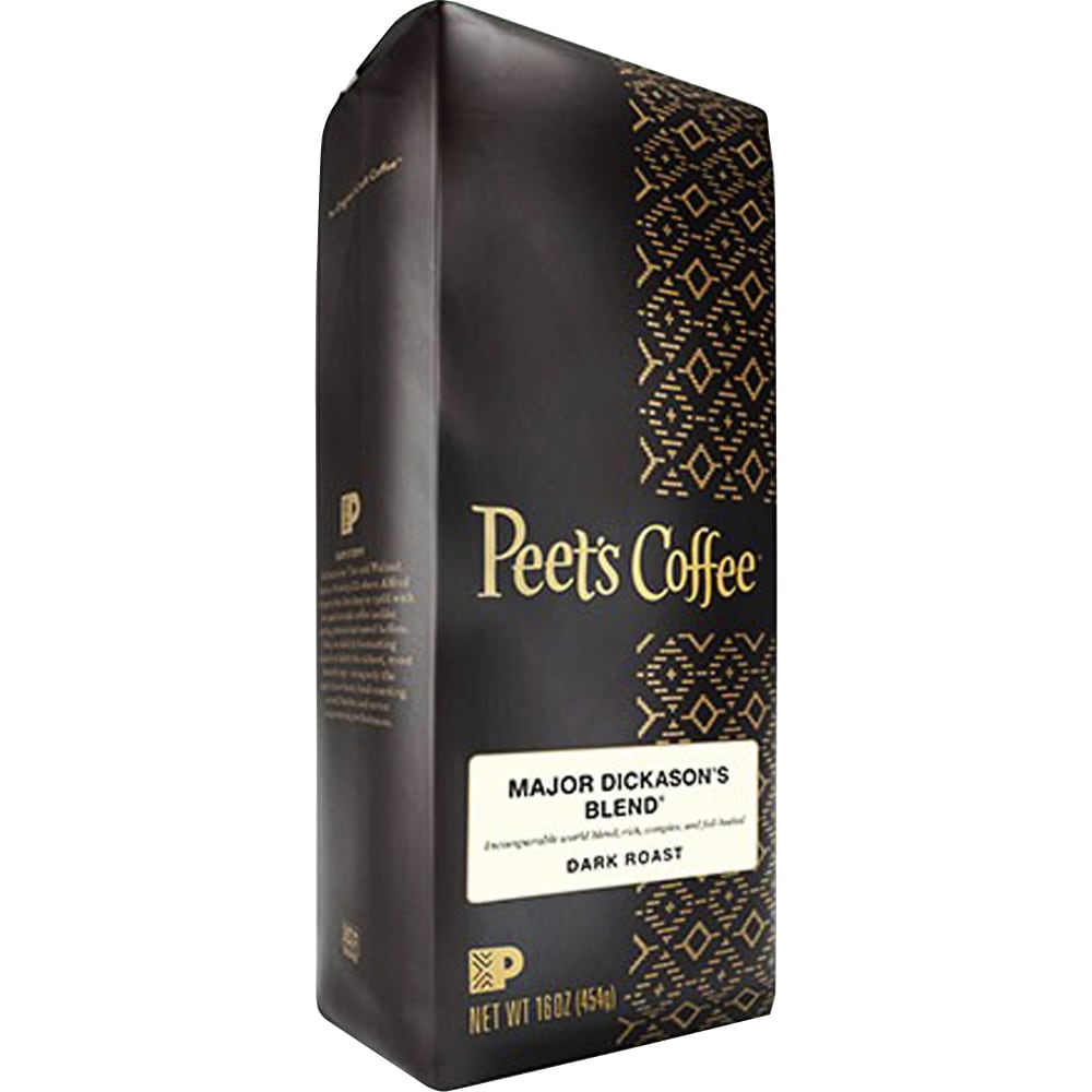 Peets Coffee & Tea Whole Bean Coffee, Dark Roast, 16 Oz MPN:500705