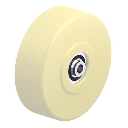 Wheel, White, Nylon, 5