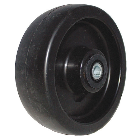 Wheel, Blck Plypropyln, 5