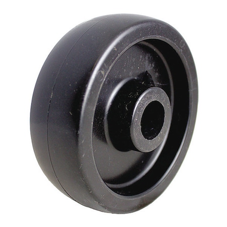 Wheel, Blck Plypropyln, 5