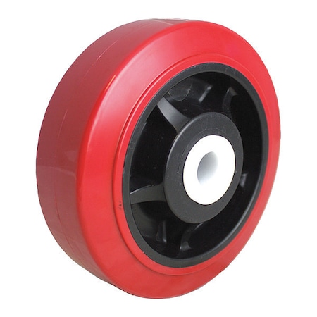 Wheel, Red Urethan, 6