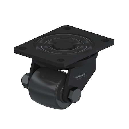 Cstr, Bus Machine, Swivl Plat, Poly, 550 lb. MPN:P11S-PB025R-P