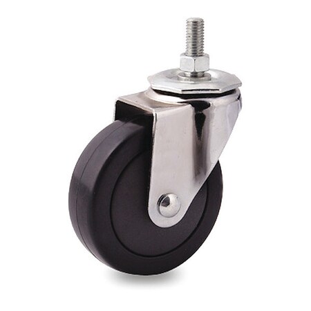 Cstr, Swvl Stem, Blck Rbr, 240 lb, Thrd Grd MPN:P12HS-R040K-ST1
