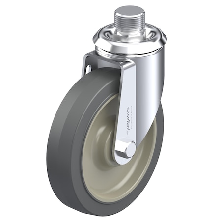 Cstr, Swivl Stem, Gray Surelastic, 150 lb. MPN:P12S-PRP030B-SP