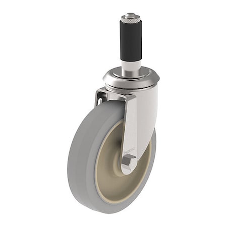 Cstr, Swivl Stem, Gray Surelastic, 150 lb. MPN:P12S-PRP030B-SX1