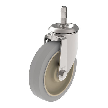 Cstr, Swivl Stem, Gray Surelastic, 300 lb. MPN:P12S-PRP040B-ST1