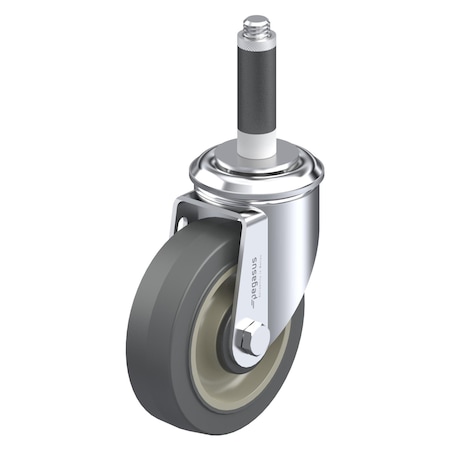 Cstr, Swivl Stem, Gray Surelastic, 300 lb. MPN:P12S-PRP040B-SX1