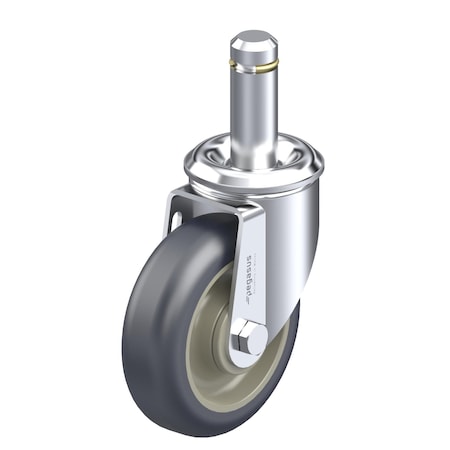 Caster, Swivl Stem, Gray Urethane, 300 lb. MPN:P12S-UP050D-SG6