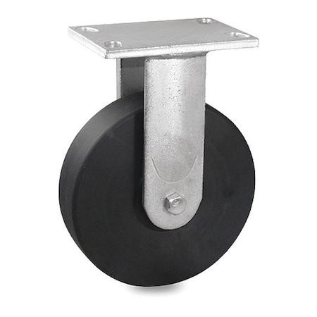 Caster, Rigid Plate, White Nylon, 2200 lb. MPN:P23R-NM080K-16