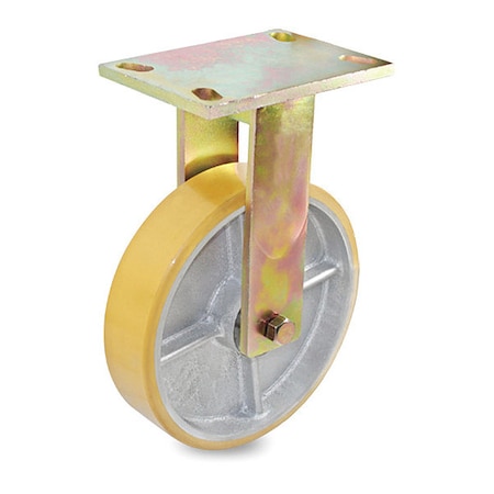 Cstr, Rigid Plate, Yellow Urethan, 1320 lb. MPN:P24R-UY060K-14
